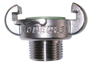 European Type Compressor Couplings Stainless Steel Male Claw Couplings DIN 3489-0