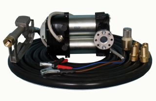 High speed battery diesel transfer pump kit, 80L/min, 12V or 24V-0