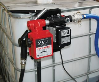 IBC mount diesel pump kit, accuracy +/- 2%, 40L/min, 12V or 230V-0