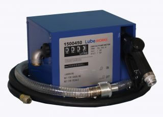 Compact cabinet diesel pump kit, accuracy +/-2%, 45L/min, 230V-0