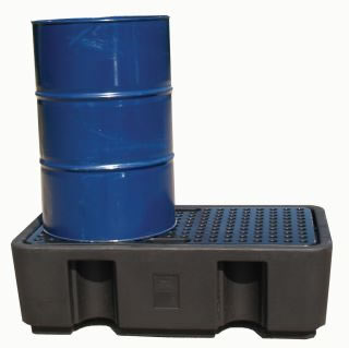 2 drum polyethylene sump pallet-0