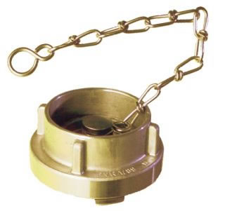 STORZ BLANK CAP & CHAIN Brass-0