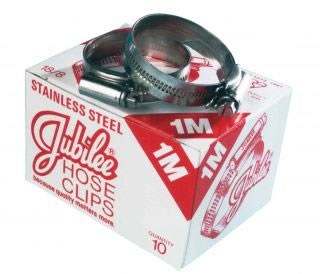 JUBILEE HOSE CLIPS 304 Stainless Steel Hose Clips-0