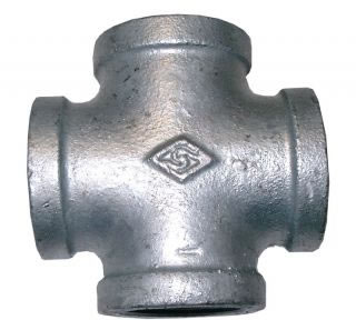 Equal Cross Galvanised BSPP-0