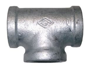 Equal Female Tee Galvanised BSPP-0