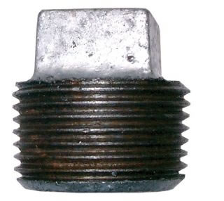 Blank Plug Galvanised BSPT-0